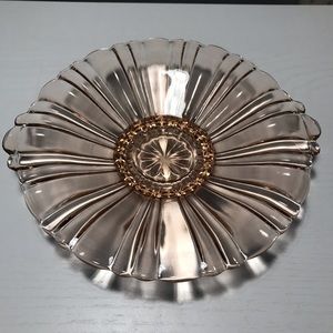 Pink Depression Glass Dish